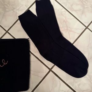 Lingua Franca cashmere socks